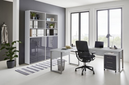 Arbeitszimmer büro set - arbeitszimmer, büro-set