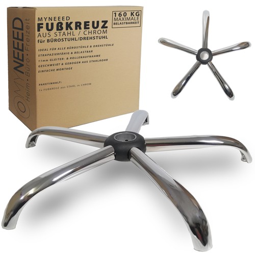 Myneeed bürostuhl fußkreuz - bürostuhl,