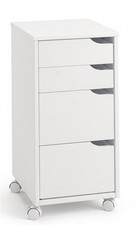 Rollcontainer Kiefer Holz